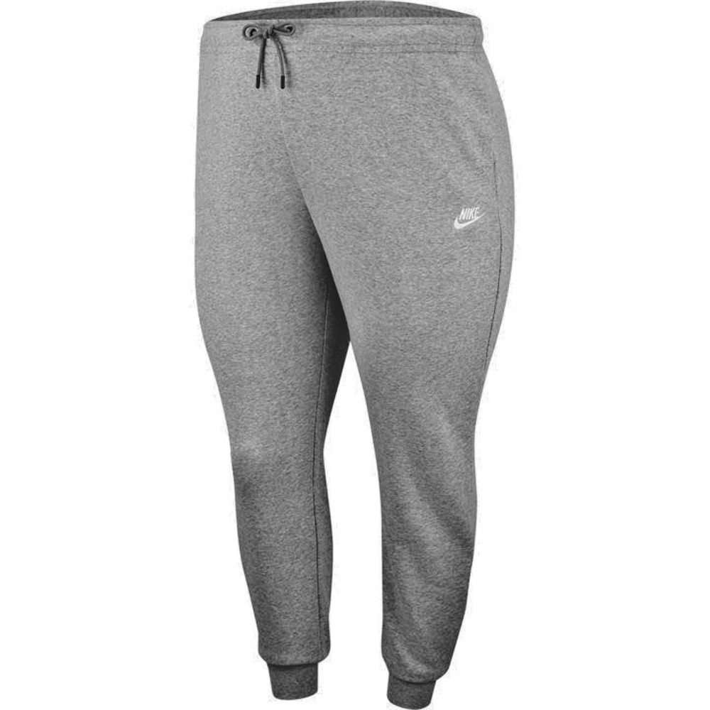 Nike Sportswear Women's Grey Heather Club Fleece Joggers (DV5085-063) Size 3X